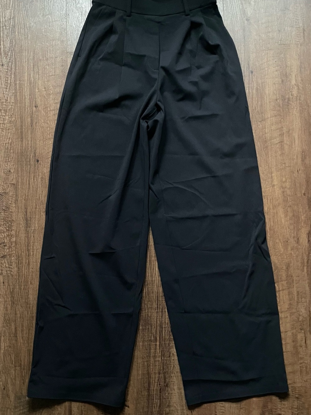 lululemon athletica Black Daydrift Wide-Leg Dress Pants